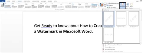 How To Create A Watermark In Word 2020 Updated Thetechly