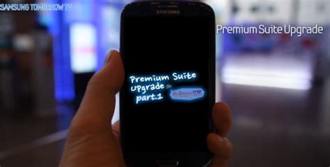 Samsung Galaxy S3 Premium Suite Update Rool Out In Uk