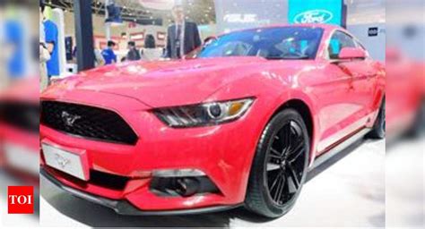 Mustang Drives In With Rs 65 Lakh Tag Times Of India