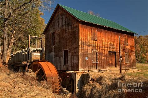 Mckinney Grist Mill Nc Photograph By Adam Jewell Fine Art America