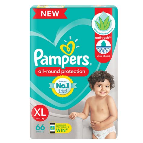 Pampers Baby Dry Diaper Pants Medium 94 Count Price Uses Side