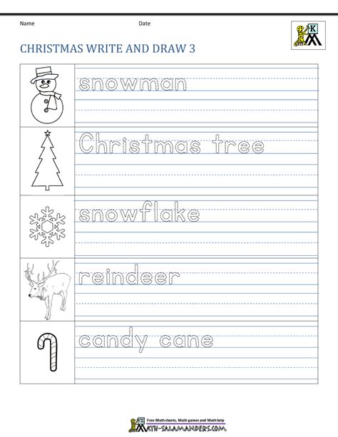 Students find words in the phrase christmas tree and then read definitions to find more words. Free Christmas Worksheets for kids