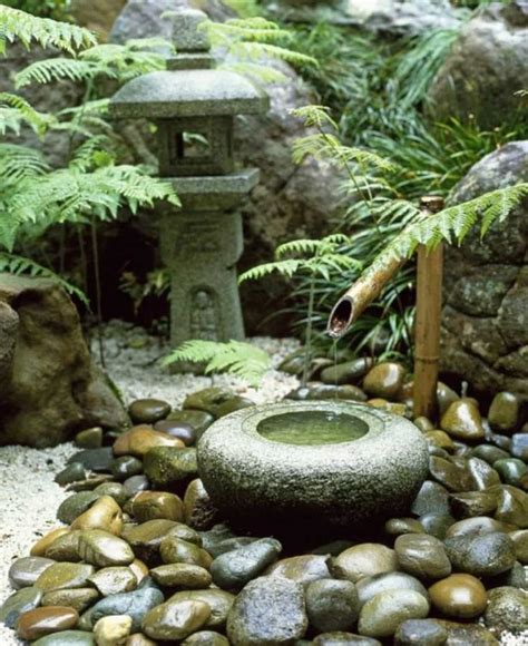 Building A Bamboo Water Fountain Small Japanese Garden Japanese Rock
