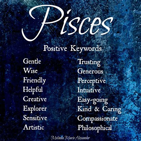 Pisces Traits And Characteristics Pelajaran