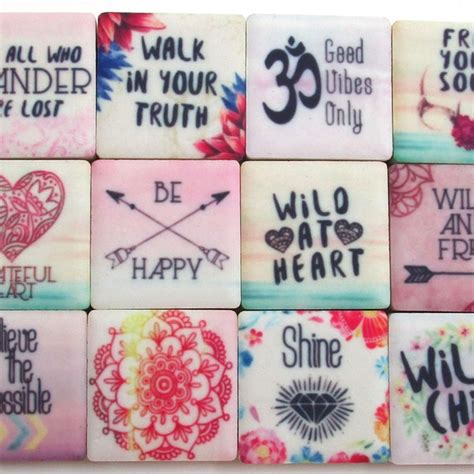 Ceramic Tiles With Sayings Etsy