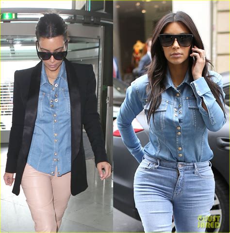 Kim Kardashian Repeats Same Shirt Two Days In A Row After Shopping For Wedding Dresses Photo