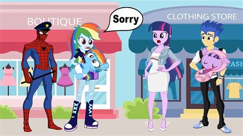 My Little Pony Mlp Equestria Girls Transforms With Animation New Born