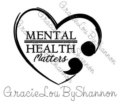 Mental Health Matters SVG | Etsy