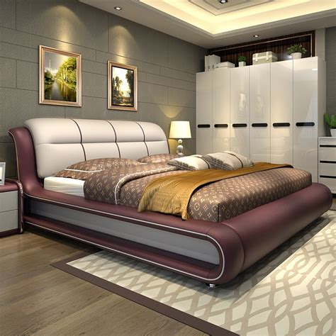 Free delivery & assembly to most areas. מיטות לכלבים - Modern bedroom furniture bed with genuine ...