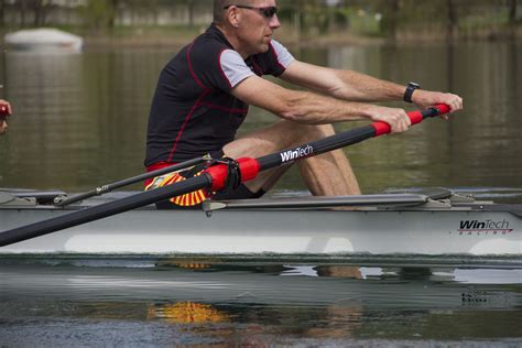 Rowing Skiff Oar Rds Wintech Racing Adjustable Carbon