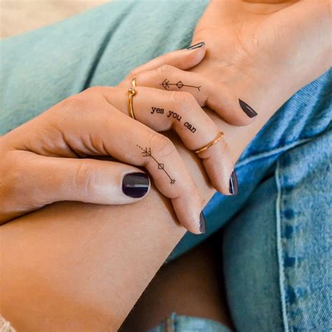 40 tiny finger tattoos that define perfection tattooblend
