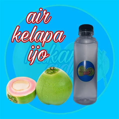 Jual Air Kelapa Ijo Kemasan Botol 1 Liter Shopee Indonesia