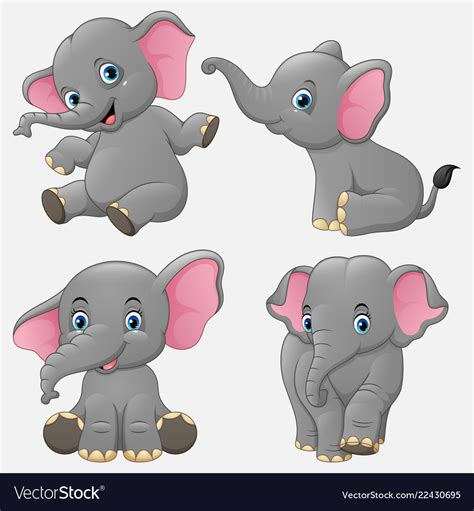 Elephants Cartoon Images