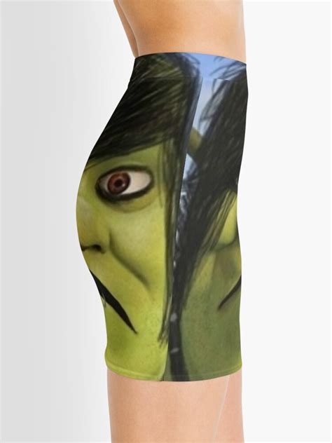 Emo Shrek Mini Skirt For Sale By Alexis6214 Redbubble