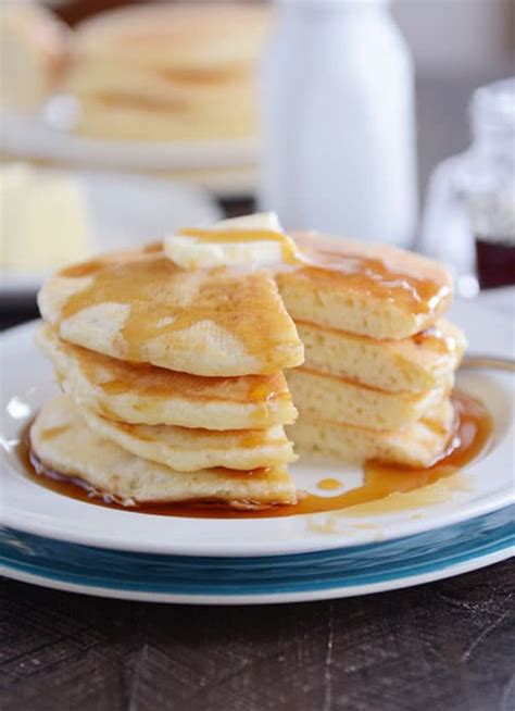 Fluffy Sour Cream Pancakes Recipe Mels Kitchen Cafe