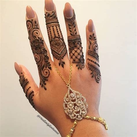 Top 61 Finger Mehndi Designs Shaadisaga