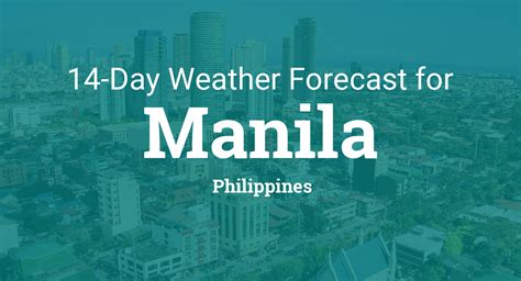 What Is The Weather In The Philippines Now