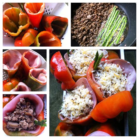 Baked Stuffed Peppers | Baked stuffed peppers, Stuffed peppers, Foodie