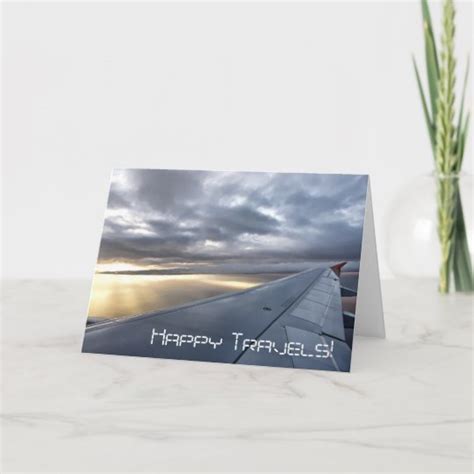 Happy Travels Greeting Card