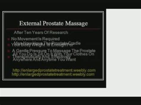 External Prostate Massage Telegraph