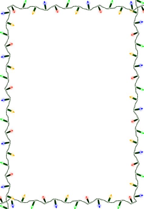 Christmas Light Border Clip Art Black And White Images And Pictures