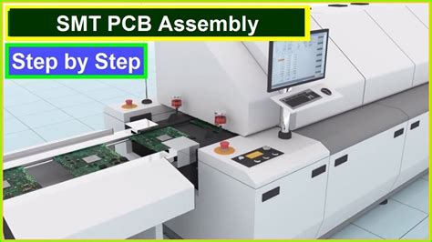 Smt Pcb Assembly Process Surface Mount Technology Youtube