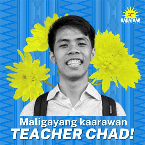 Kim 🪩 On Twitter Rt Kabataanpl Happy Birthday Teacher Chad 🥳🎂