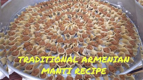 Armenian Manti Recipe Traditional Armenian Manti Whole Process Jm
