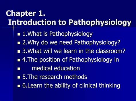 Ppt Pathophysiology Powerpoint Presentation Id5193363