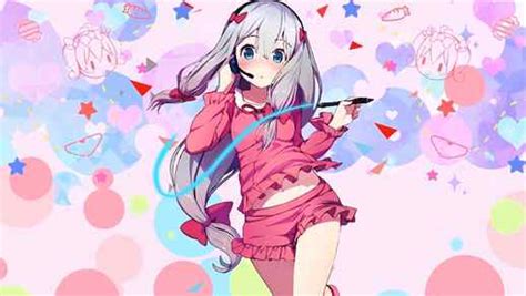Cute Girl Sagiri Izumi From Eromanga Sensei Anime Live Desktop Wallpapers