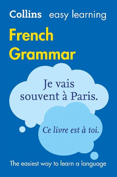 Easy Learning French Grammar by Collins Dictionaries, Paperback ...