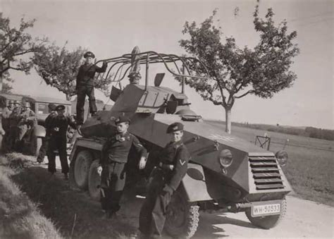 sdkfz 231 6 rad schwerer panzerspahwagen world war photos