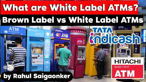 Types Of Atm In India Difference In White Label Atm And Brown Label Atm Explained Economy