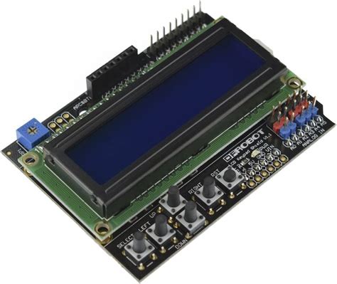 Dfrobot 1602 Lcd Keypad Shield Para Arduino Mx Electrónicos