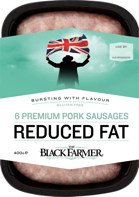 The Black Farmer Launches Reduced Fat Premium Pork Sausages Fab News
