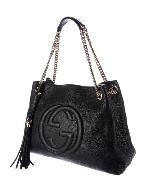 Gucci Soho Shoulder Bag With Chain