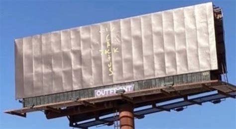 Travis Scott Utopia Billboards Appear In California