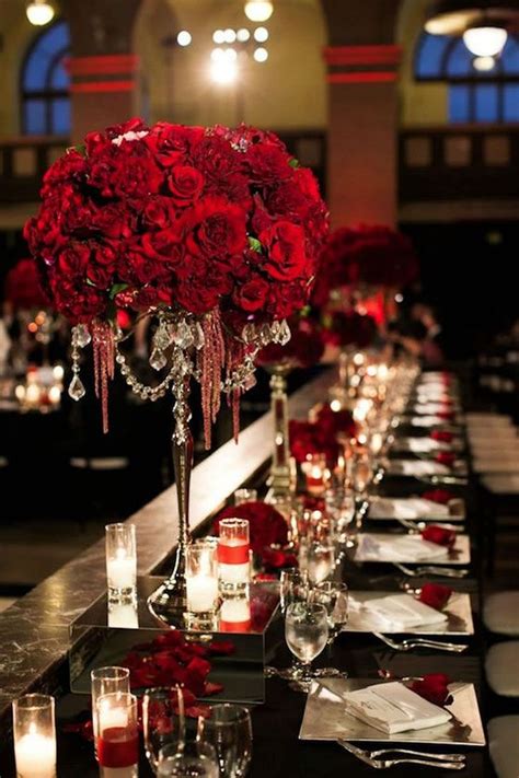 Black White And Silver Wedding Centerpieces Wedding Decorations Ideas