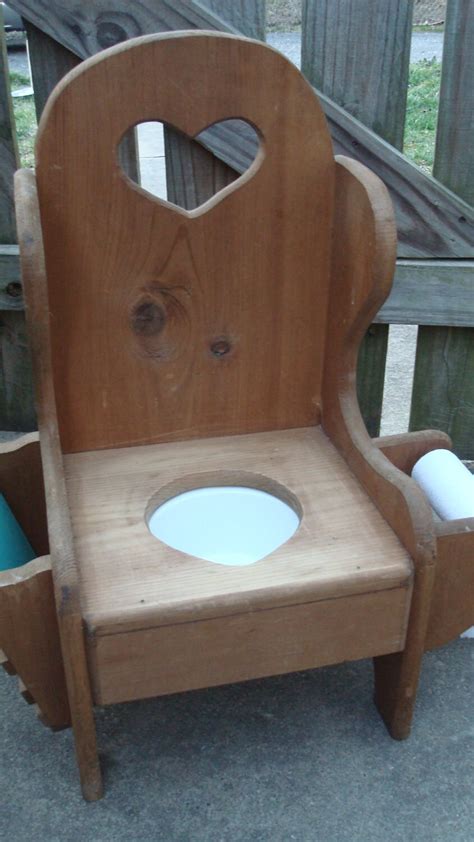 Childrens Potty Training Chair Wooden Deluxe