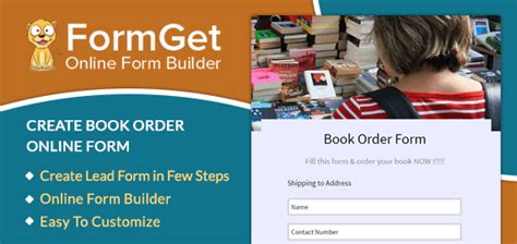 Create Book Order Form For Bookstores And Books Stalls Formget