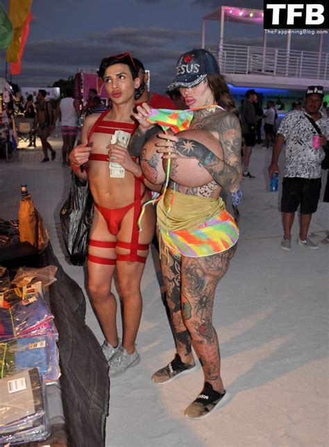 Mary Magdalene Shows Off Her Nude Boobs On The Beach In Miami Photos PinayFlixx Mega Leaks