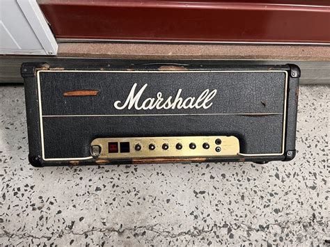 Marshall 1987x Reissue Head Amp Mk2 50w Guitar Rare First Served 1987x