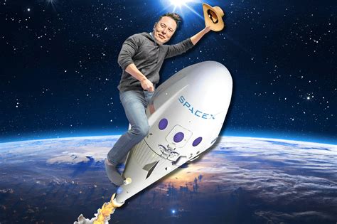 Shares Of Elon Musks Privately Held Spacex Soar On Satellite Dreams