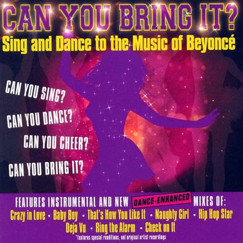 Can You Bring It Sing And Dance To Music Of Beyonce Beyoncé Cd Album Muziek
