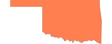 Oklahoma State Outline Svg And Png Download