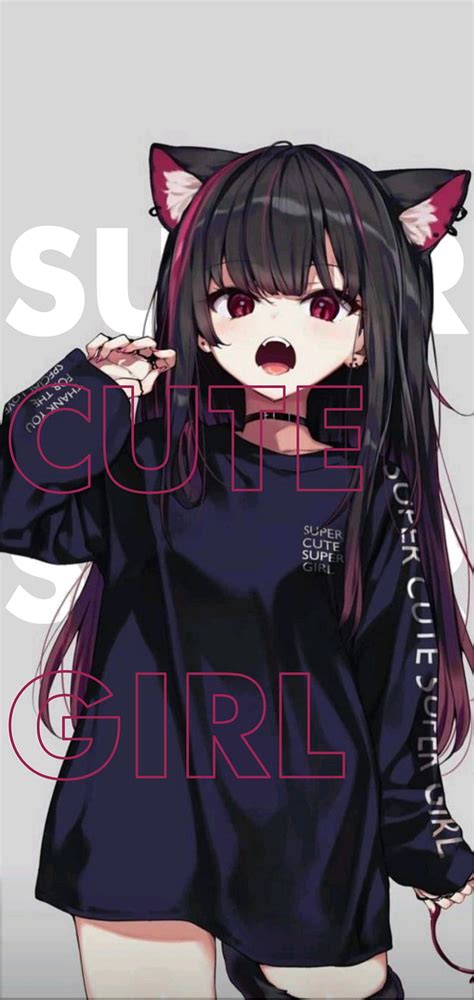 1366x768px 720p Free Download Super Cute Girl Anime Cat Girl Loli