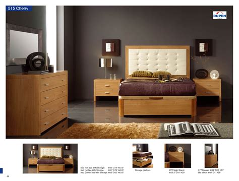 Modern Bedroom Furniture Set With Storage Cara Promosi
