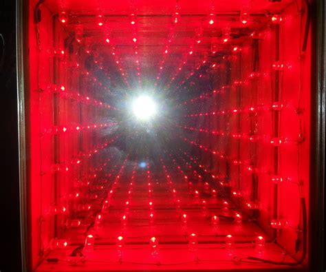 Led Infinity Mirror 3 Steps Instructables