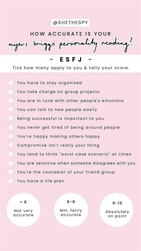 esfj personality mbti esfj myers briggs personality types