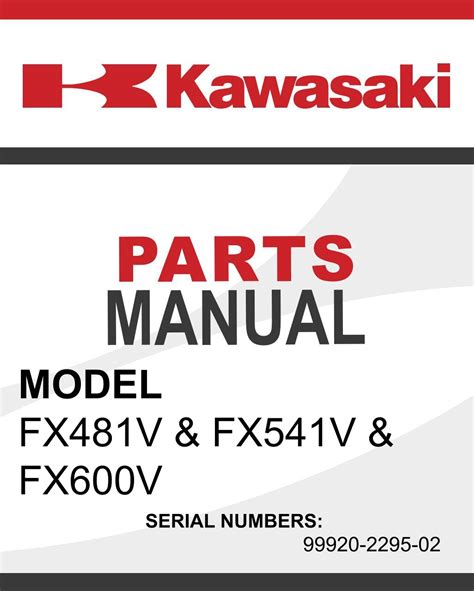 Parts Manuals Kawasaki Small Engines Pro Dealer